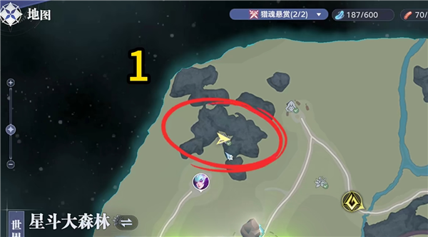 猎魂世界隐藏仙草位置截图