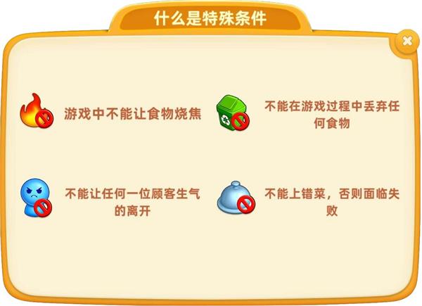小镇大厨关卡特殊条件截图