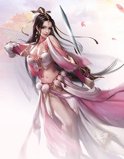 天龙八部手游峨眉门派角色截图