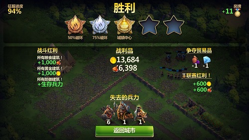 联机对战战斗奖励截图