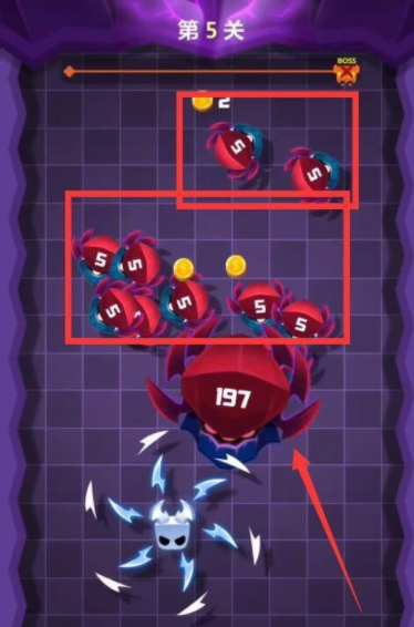 第五关分裂Boss战斗截图