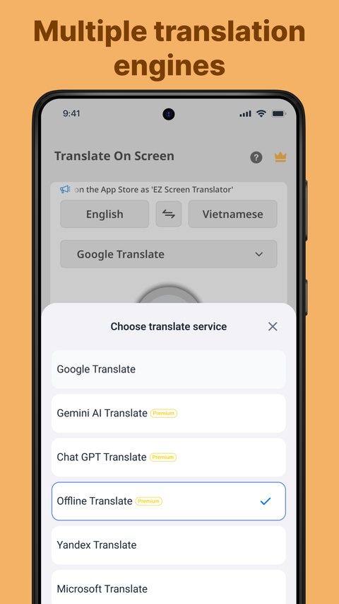 Screen Translate屏幕翻译器下载第1张截图