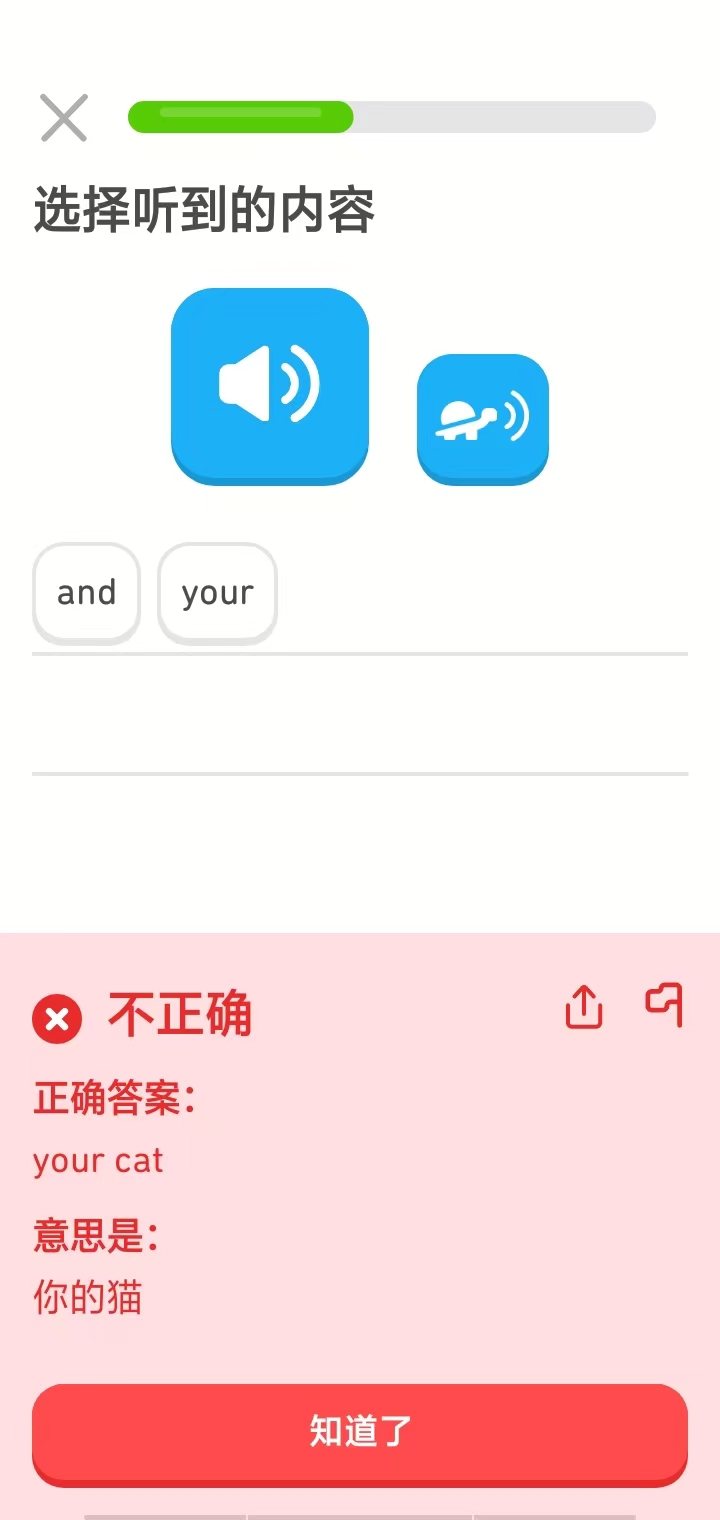 多邻国app新手选语言界面截图