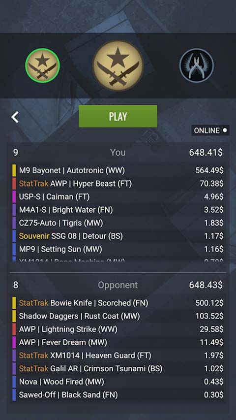 CSGO开箱模拟器2中文版第3张截图