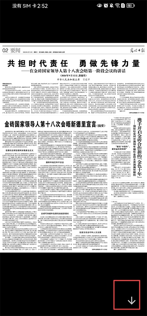 报纸版面保存图标